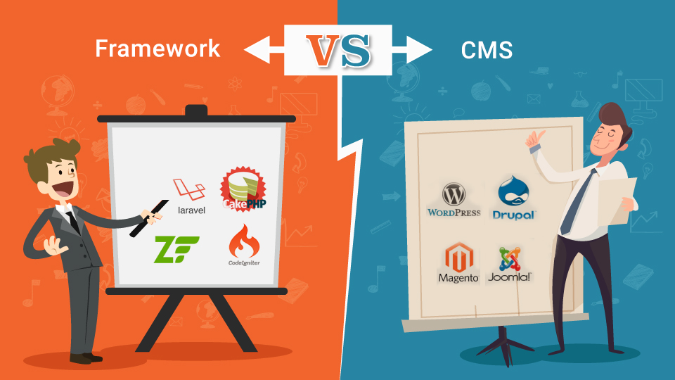Framework vs CMS